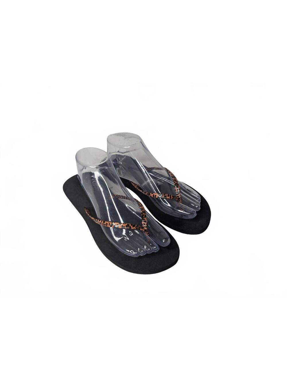 Reef Women's Bliss Nights Classic Leopard Print Sandals Size 10